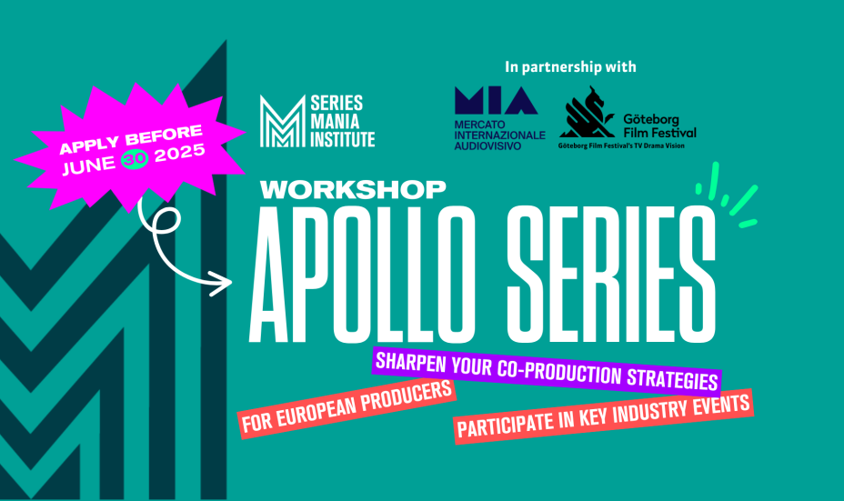 Visuel officiel d'appel à candidatures pour le programme Apollo Series